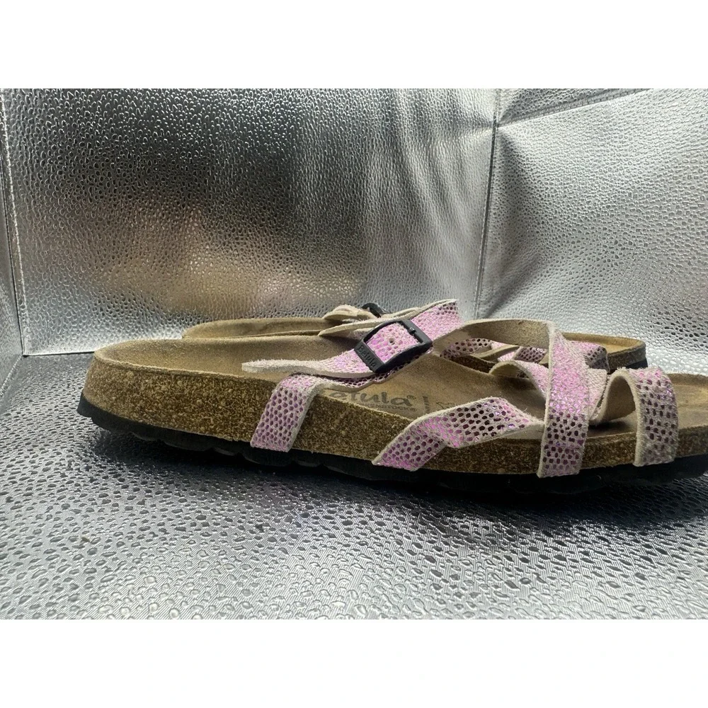 Betula By Birkenstock In Pink‎ Sports Straps Leather Size 39 (8).  GUC!